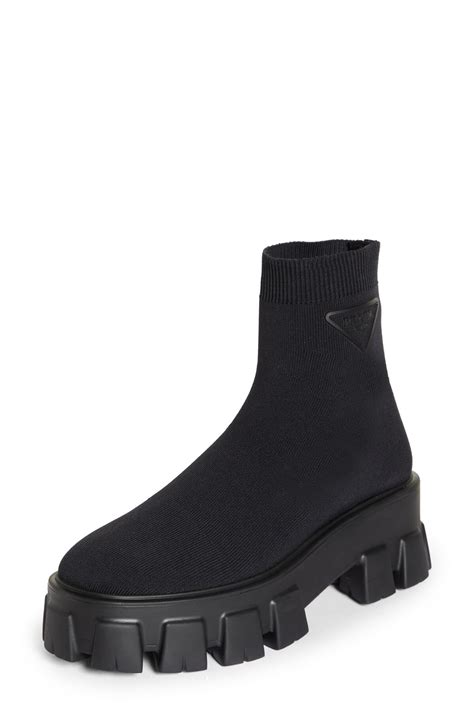 prada sock boot sneaker